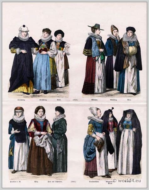 On The History Of Costumes The Munich Picture Gallery 1848 To 1898