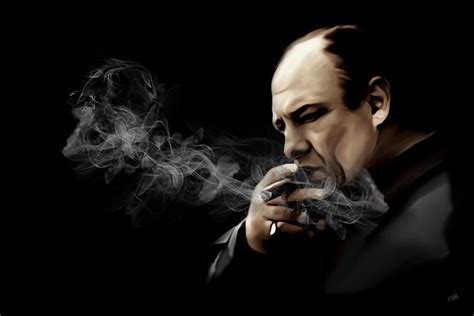 Tony Soprano Digital Art - Tony Soprano Fine Art Print | Sopranos art ...