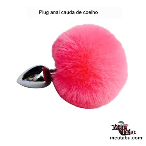 Plug Anal Cauda De Coelho MeuTabu