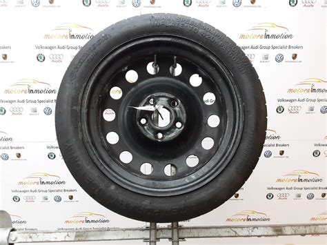 VW GOLF 2008 Mk5 1K 16Inch Spacesaver Steel Wheel 1K0601027F EBay