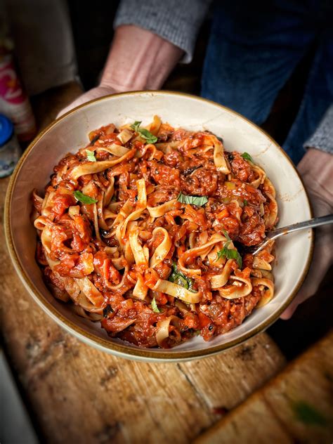 Charred Aubergine Tagliatelle Recipes