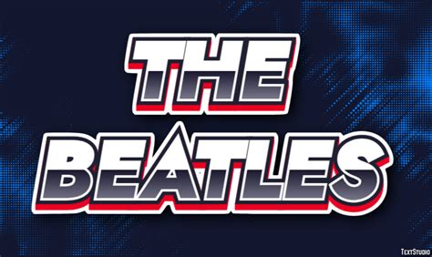 The Beatles Text Effect and Logo Design Celebrity