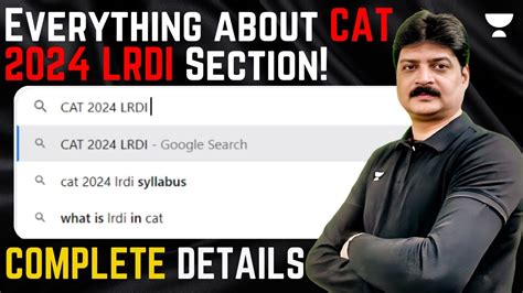 Everything About CAT 2024 LRDI Section In 1 Click With Practice Sets