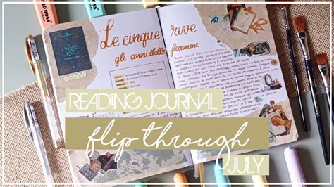 Reading Journal July Flip Through YouTube