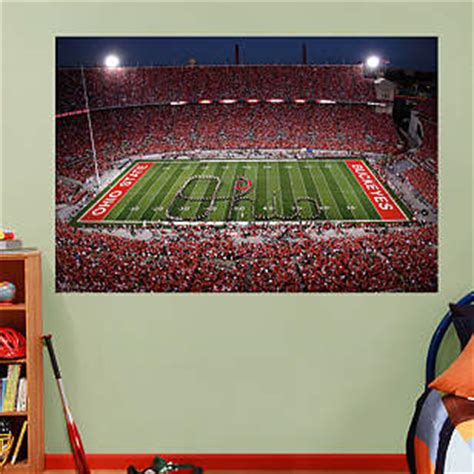 Ohio State - Marching Band Script Ohio Mural Wall Decal | Shop Fathead ...