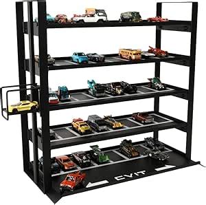 Amazon J Jackcube Design Hot Wheels Matchbox Display Case Tier Steel Toy Car Storage