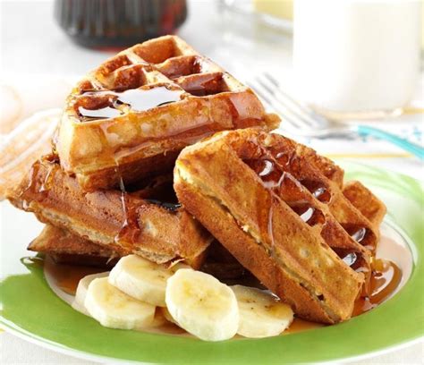 Peanut Butter and Banana Waffles - Baton Rouge Parents