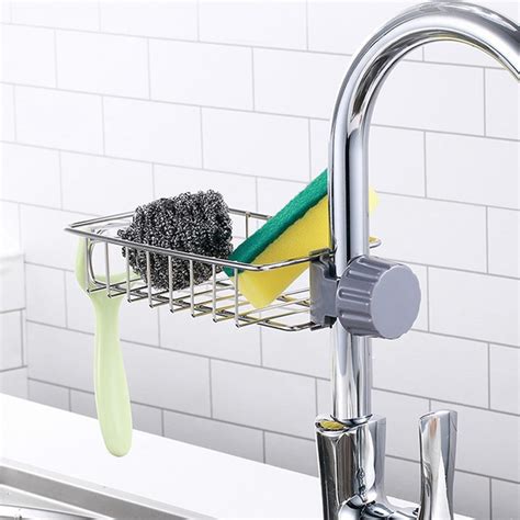 Amazon Hystarsigo Sponge Holder For Kitchen Sink Adjustable