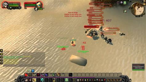 WoW MoP Monk AOE DPS Lvl 41 Brewmaster Tank Specialization