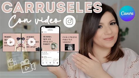 CÓMO hacer Carruseles para INSTAGRAM con VIDEOS y con CANVA YouTube