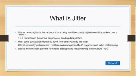 Define Jitter in Networking