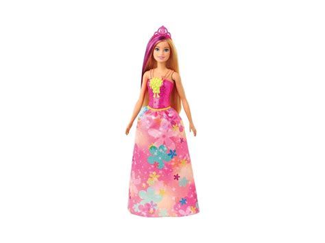 Barbie Dreamtopia Blonde Princess Doll Flowery Pink Dress