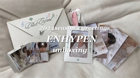 ENHYPEN エナプのシーグリ開封動画 2024 season s greetings YouTube