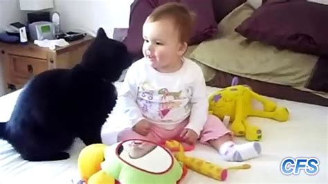 Cats Love Babiesbabies Fighting Again Over Things Twin Babies Fun Fails