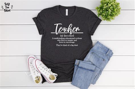 Teacher Definition Shirt Teacher Life Shirts Teacher Tee Etsy