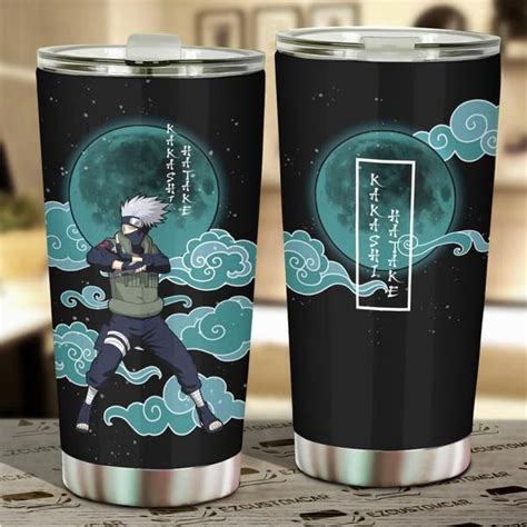 Naruto Car Accessories Anime Car Tumblers Cup Kakashi Ezc Tumbler