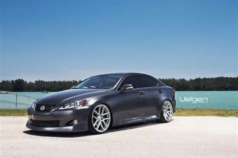 Lexus Is On Vmb Matte Silver X X Velgen Wheels