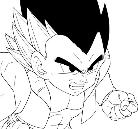 Dragon Ball Z Coloring Pages Gotenks Dbz