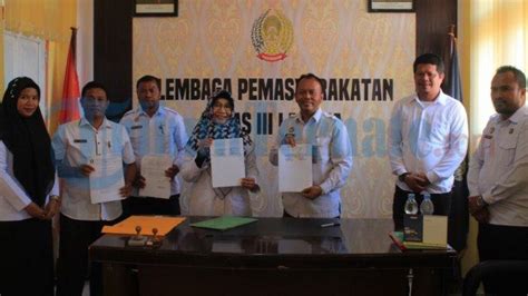 Lapas Kelas Iii Labuha Dan Disnaker Halmahera Selatan Teken Pks