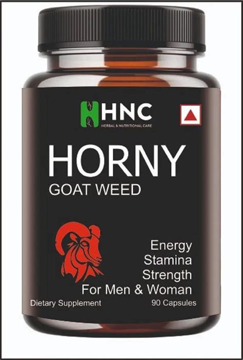 Hnc Horny Goat Weed Men Women Energy Capsule At Rs Herbal Sexual