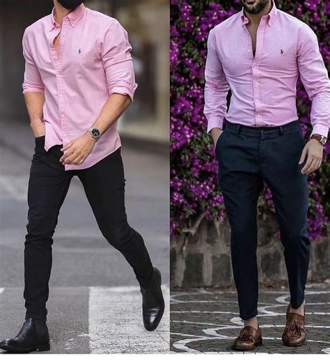 Pin By April On Hombre In Men Fashion Casual Shirts Men