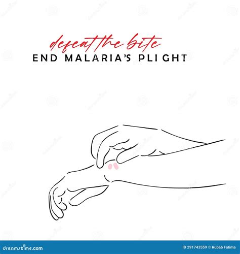 Itch Scratch Cycle Hands Illustration Dry Dermatitis And Atopic