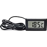 Aptechdeals Mini Lcd Digital Thermometer Sensor Wired For Room