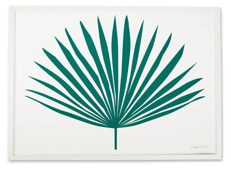 Palm Frond Framed Art Palm Frond Art Framed Prints Framed Artwork