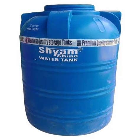 Blue Litre Plastic Water Tank At Rs Piece In Sultanpur Id