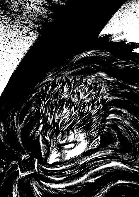 Berserk Manga Guts Face