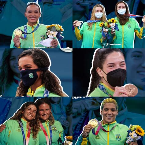 Brasil Bate Recorde De Mulheres Medalhistas Em Tóquio Blog Do Raoni