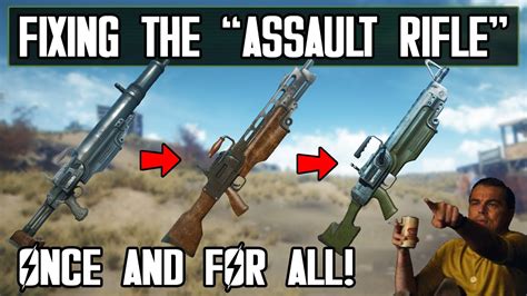 Pc Fallout 4 Mod Daks Assault Rifle Replacer Redux Version 12