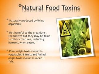 Food toxins | PPT