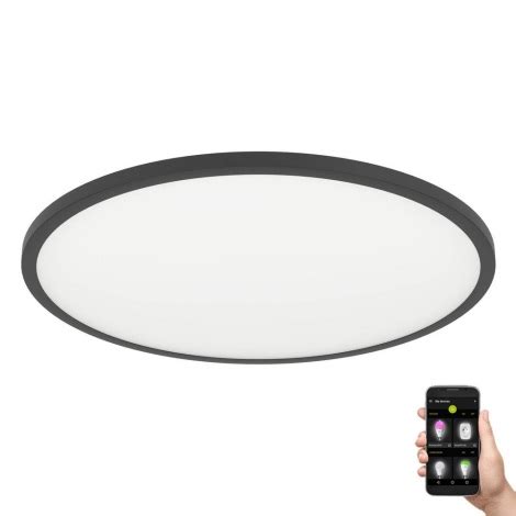 Eglo Dimbare Led Plafondlamp Sarsina Z W V Diameter Cm