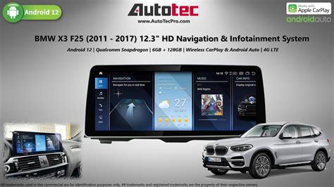 Bmw X F Hd Navi Infotainment System Carplay