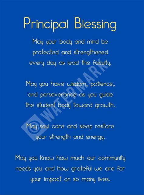 Personalized School Principal Printable T Ideas Personalized Principal Prayer Principal Ts