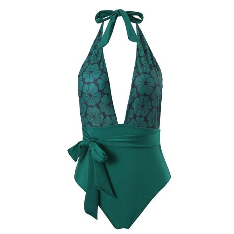 Mua Bikini bãi biển phong cách châu Âu và Mỹ dính dây đeo in mô hình hiển thị gầy bao gồm bụng