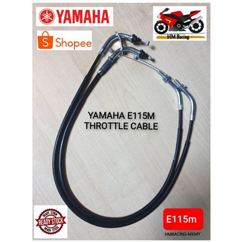 YAMAHA E115M THROTTLE CABLE TALI MINYAK OEM READY STOCK AT SARAWAK