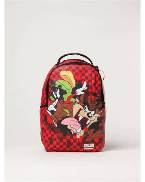 Sprayground Backpack In Red For Men Lyst