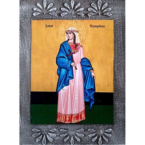 St Dymphna - Etsy