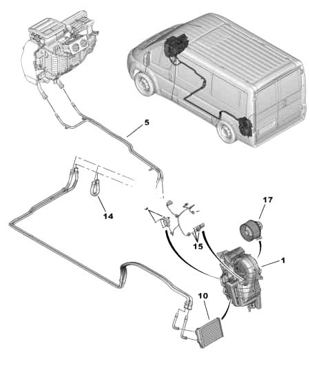 Instalacja Wnętrza 643653 Jumper Boxer Ducato 3 643653 za 300 99 zł z