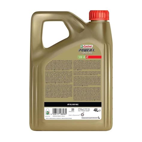 Castrol Power1 Racing 4T 10W 40 4 Litros Tracalo