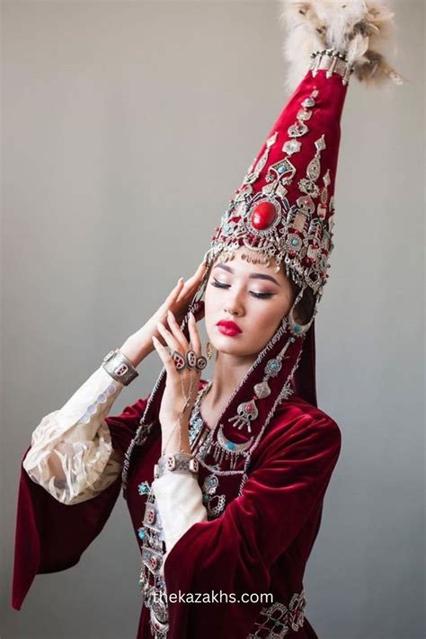 Kazakh girl in traditional Kazakh bride's clothing Beauty Around The ...