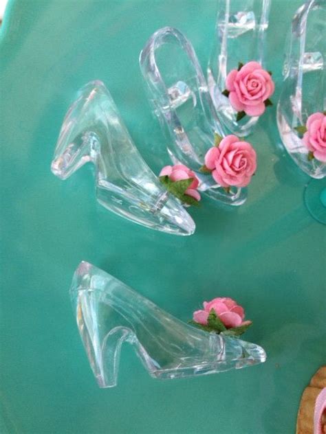 Tiny Cinderella Princess Glass Slippers Set Of Six For Etsy Glass Slipper Princess