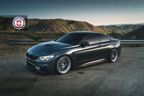 Mineral Gray Bmw M With Hre Wheels In Polished Dark Clear