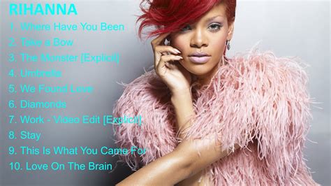 Rihanna Greatest Hits Greatest Hits Playlist 2023 YouTube