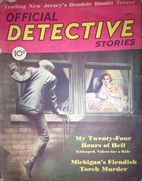 Official Detective Stories June 1936 Trailing New Jersey S Bou