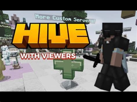 Minecraft Hive With Viewers Customs Skywars V S Sumo Partys