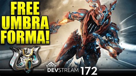 Free Umbra Forma Drop Warframe Devstream 172 Tennocon 2023 Kullervo