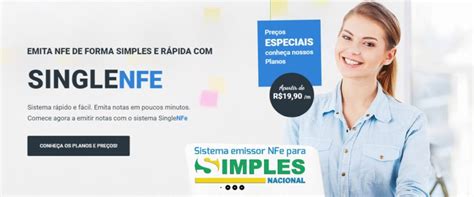 Sistema Emissor Nfe Simples Nacional Barato Single Sistemas